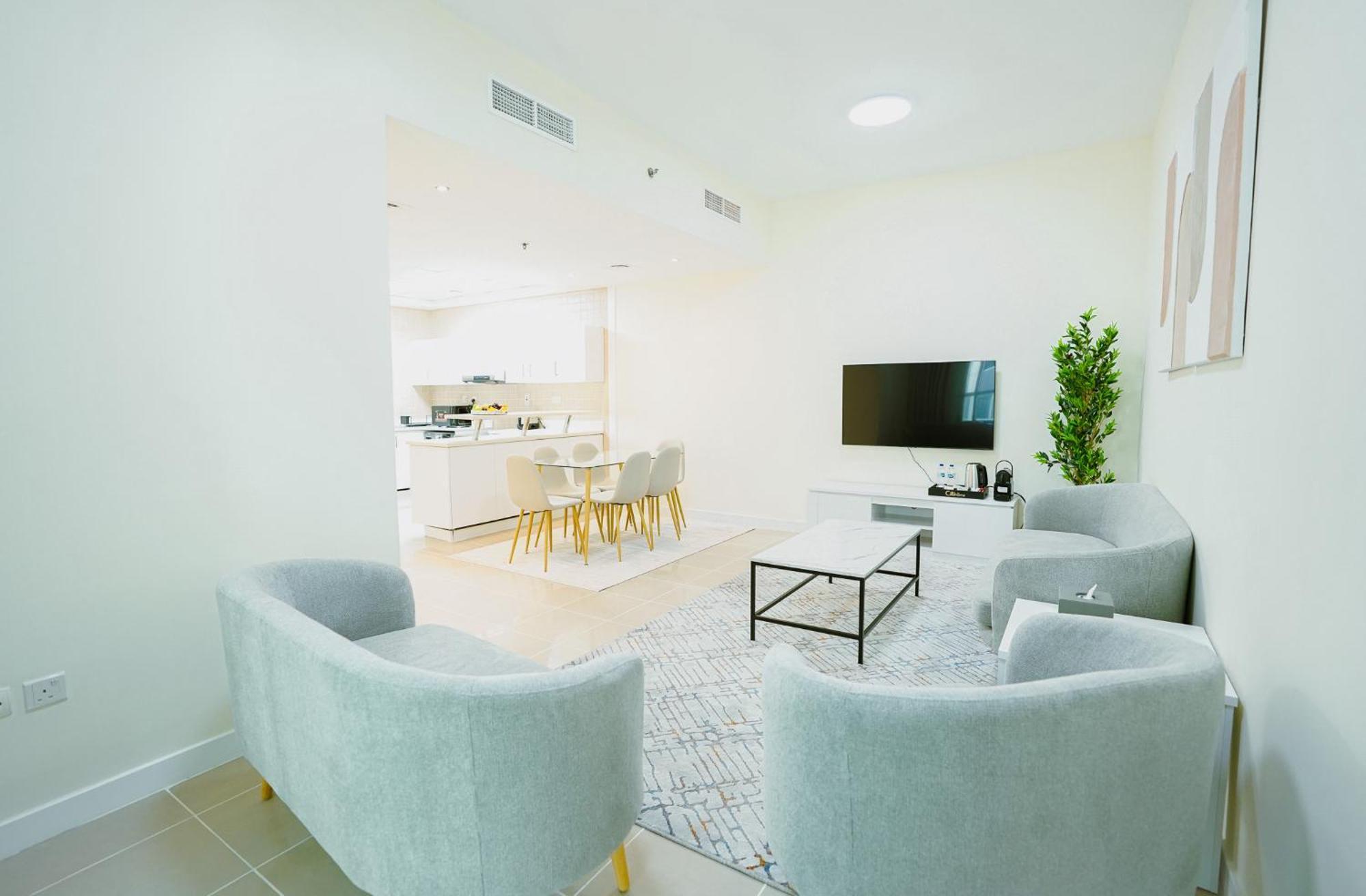 Citihome - Contemporary 1br With Marina Glimpse छुट्टी का घर